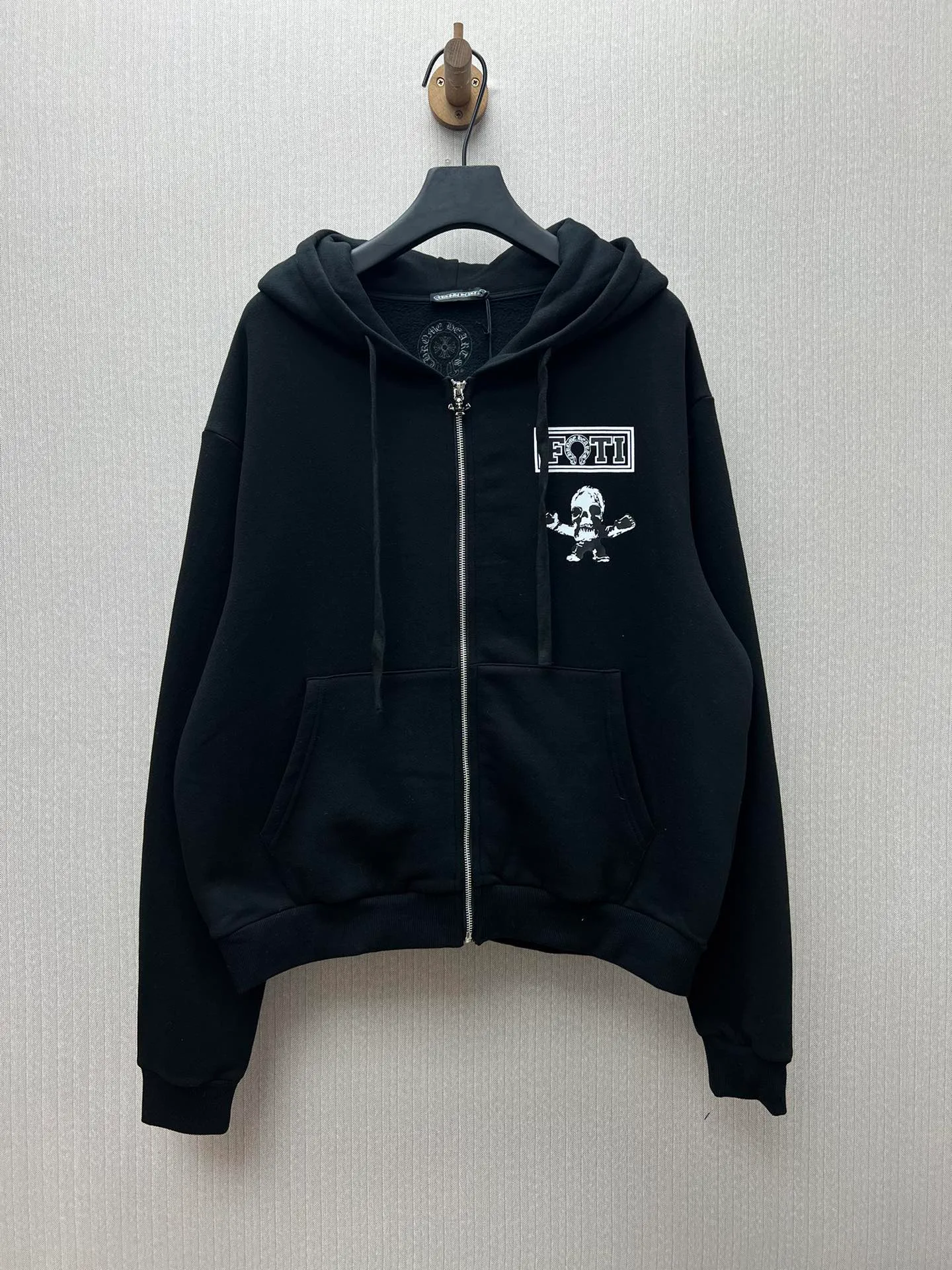 🅿️480 Kroxin 25ss new nine-square grid Foti zipper jacket, colorful printing, velvet lining, same style for men and women, high version code number: S.M.L.XL.